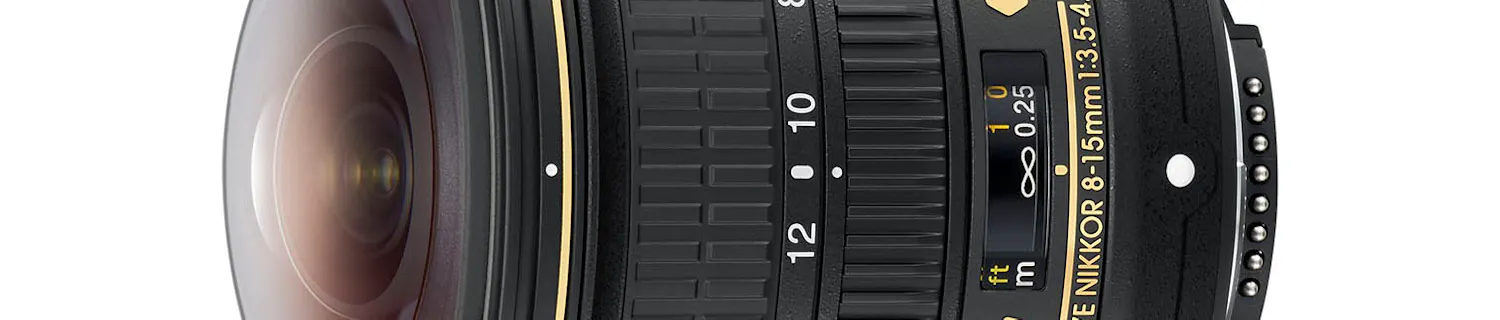 Nikon AF-S Nikkor Fisheye 8-15 mm ED F3.5-4.5E